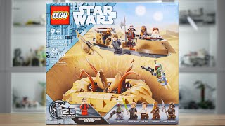 LEGO Star Wars 75396 DESERT SKIFF amp SARLACC PIT Review 2024 [upl. by Adnawt]