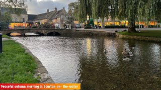 Bourtonon theWater Known as the Venice of the Cotswolds [upl. by Iraj171]