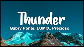 Thunder  Gabry Ponte LUMX Prezioso LyricsVietsub [upl. by Aldora]