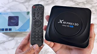 X88 Pro 20  Full Android 11 TV Box  RK3566  8GB RAM  64GB Storage  Any Good [upl. by Airpal]