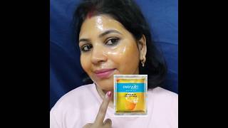 Everyuth Naturals golden glow peel off mask how to apply everyuth peel off maskskincare shorts [upl. by Valenba]