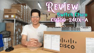 Review C930024UXA Catalyst 9300 24port 10GmGig with Modular Uplink UPOE NA [upl. by Woodford700]