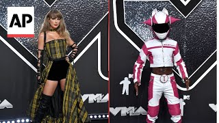 The best of 2024 MTV VMAs fashion ft Taylor Swift Lil Nas X [upl. by Nymzaj]