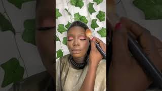 How to makeup a dark skin 🤎🤎makeup viralvideo beauty darkskin trending blackgirlmakeup [upl. by Kcirdes]