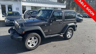 Used 2017 Jeep Wrangler Portsmouth NH Portland ME F51293A [upl. by Oetam]