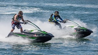 Kawasaki Jet Ski SXR First Ride Review Video [upl. by Ennaeel303]