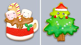 1 Hour Relaxing ⏰ 100 Quick amp Easy Christmas Cookie Decorating Ideas🎄 So Yummy Cookies [upl. by Amek]