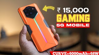 Top 5 best GAMING mobile under 15000 with 6000mAh68W90FPS  5 best 5G gaming mobile under 15000 [upl. by Capon]