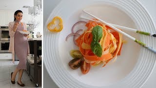 Carrot Ribbon Salad Recipe  Heghineh Cooking Show [upl. by Sauer10]