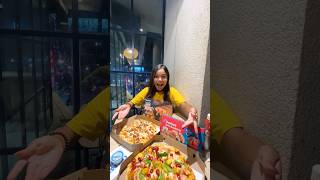 Most Cheesiest Pizza in Kolkata😱 reels eatingshow minivlog bengalivlog [upl. by Washington467]