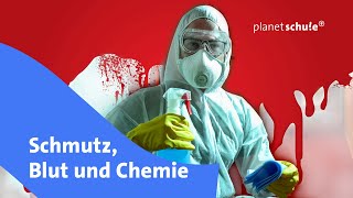 Spuren beseitigen Die Kunst der Tatortreinigung  Chemie einfach erklärt  planet schule [upl. by Sille]