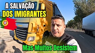 O TRANSPORTE É A SALVAÇÃO DOS IMIGRANTES EM PORTUGAL MAS MUITOS DESISTEM [upl. by Silvain]