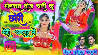 Mohabbat Thod Chali Ku chori meri adpar me  new rasiya 2024  viralrasiya khushiram  khushi yadav [upl. by Bartley712]