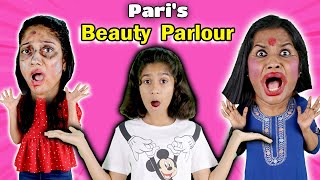 Beauty Parlour Me Hua TAMASHA  Fun Story  Paris Lifestyle [upl. by Ymrots]