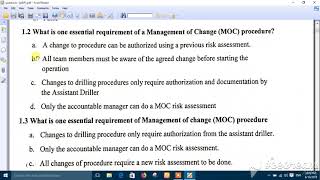 2 IWCF  Risk assessment questions [upl. by Brawner845]