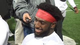 Ohio State hybrid back Parris Campbell back from quothead injuryquot [upl. by Atokad337]