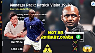 Patrick Vieira manager EDIT 😉 efootball 2025 mobile 🤔  Gameplay [upl. by Nylirem342]