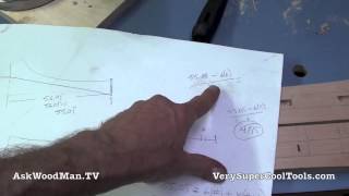 44 How To Build A Bed • Mortising For Headboard Slats [upl. by Aiuqcaj]