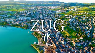 Zug Switzerland 4K  Schweiz [upl. by Gwenette]