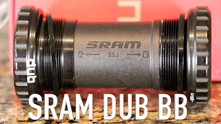 Sram Dub BB BSA Threaded 6873mm [upl. by Aretahs303]