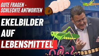 Ekelbilder auf Lebensmittel Käfer und Würmer im Essen Bitte aufklären GFSA [upl. by Nytsrik]