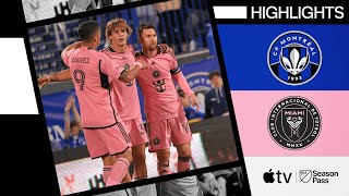 CF Montréal vs Inter Miami CF  Full Match Highlights  May 11 2024 [upl. by Aicatan691]