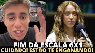 Nikolas Ferreira expõe verdade por trás do Fim da Escala 6x1 de Erika Hilton do Psol [upl. by Nylavad]