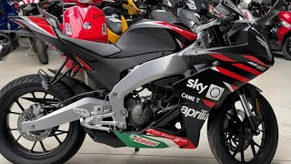 2024 Aprilia RS 125 GP ReplicaMotorsport bike [upl. by Einnob]