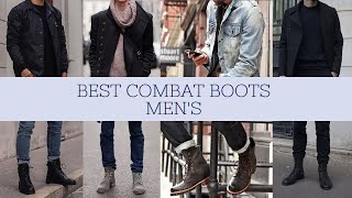 Best Combat Boots Mens  Military Boots WOMONAC [upl. by Highams922]