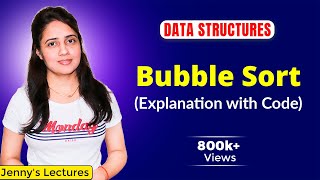 73 Bubble Sort Algorithm Data Structures Tutorials [upl. by Aenej]