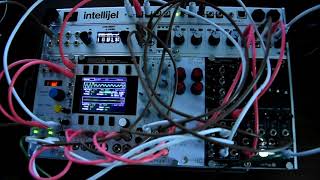 Mordax Data as VCO  ADDAC 106  Intellijel Small Palette Jam [upl. by Nevuer]