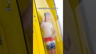 Why did he keep saluting 🤣 waterpark micdup lifeguard lifeguarding dropslide [upl. by Nicolina773]