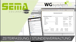 Zeiterfassung und Stundenverwaltung mit WGsystem [upl. by Atteyek]