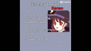 It’s easy to hate kanao [upl. by Einegue]