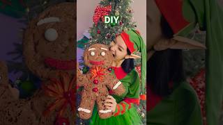 Try this Gingerbread Man DIY🥰🎄 [upl. by Jovitah177]