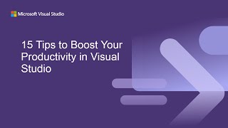 15 Tips to Boost Your Productivity in Visual Studio [upl. by Albin]