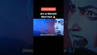 Jinx vs Warwick  Arcane Season 2 Episode 4 Vander Returns Act 2 [upl. by Chavey]