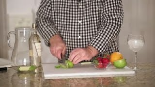 How to Make Cut Fruit for Sangria  Sangria Recipes [upl. by Hemingway]