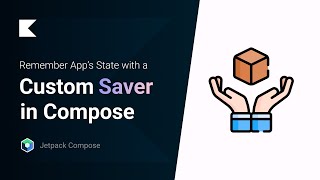 Remember a State across Configuration Change with a Custom Saver  Jetpack Compose [upl. by Nalorac]