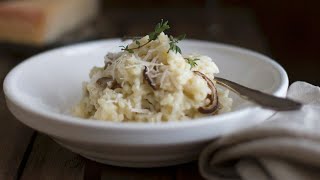 Recette  Risotto champignon parmesan [upl. by Ecitsuj]