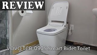 VOVO TCB 090S Smart Bidet Toilet Review [upl. by Nickie]