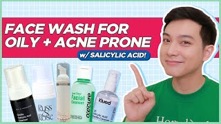 UNDER P500 FACE WASHES Best for OILY  ACNE PRONE SKIN Filipino  Jan Angelo [upl. by Ridinger]