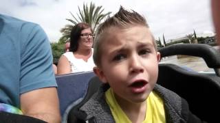 Kids reaction to roller coaster [upl. by Arriat]