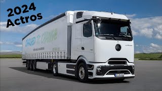 AllNew 2024 MERCEDES eACTROS 600 officially revealed Best truck in the world [upl. by Secnarf]