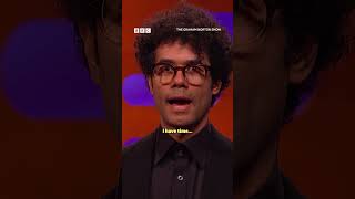 ColinFarrell amp RichardAyoade perform a hilarious improv sketch 🎭 GrahamNortonShow GrahamNorton [upl. by Delcina884]