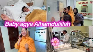 Baby agya Alhamdulillah  Sitara Yaseen vlog [upl. by Ehtylb]