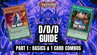 YuGiOh DDD Beginners Guide Part 1 Basics amp 1 Card Combos  Master Duel  TCG [upl. by Eedya]