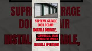 garagedoor garagedoorservice smoothoperation garageupgrade CommercialGarage garagemaintenance [upl. by Alliuqat]