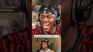 Try not to laugh ksi jj reactionvideo trynotlaugh fyp TTreacts [upl. by Akinwahs]