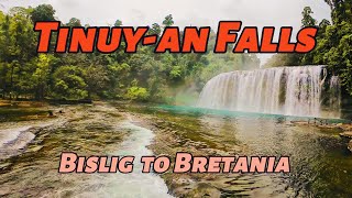 Filippinerna del 7 Tinuyan falls Bislig to Bretania Surigao [upl. by Moffitt]